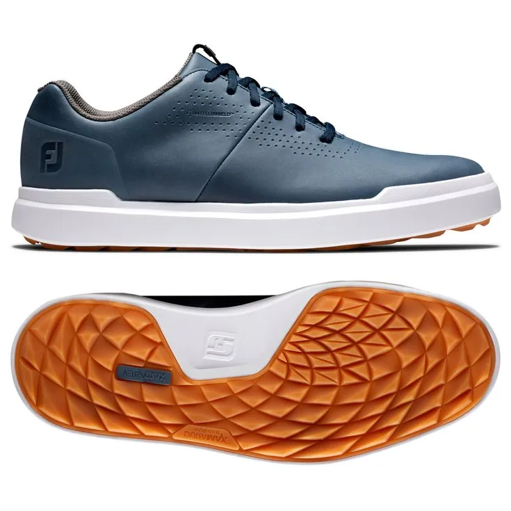 Footjoy Chaussures sans spikes Contour Casual Blue Présentation