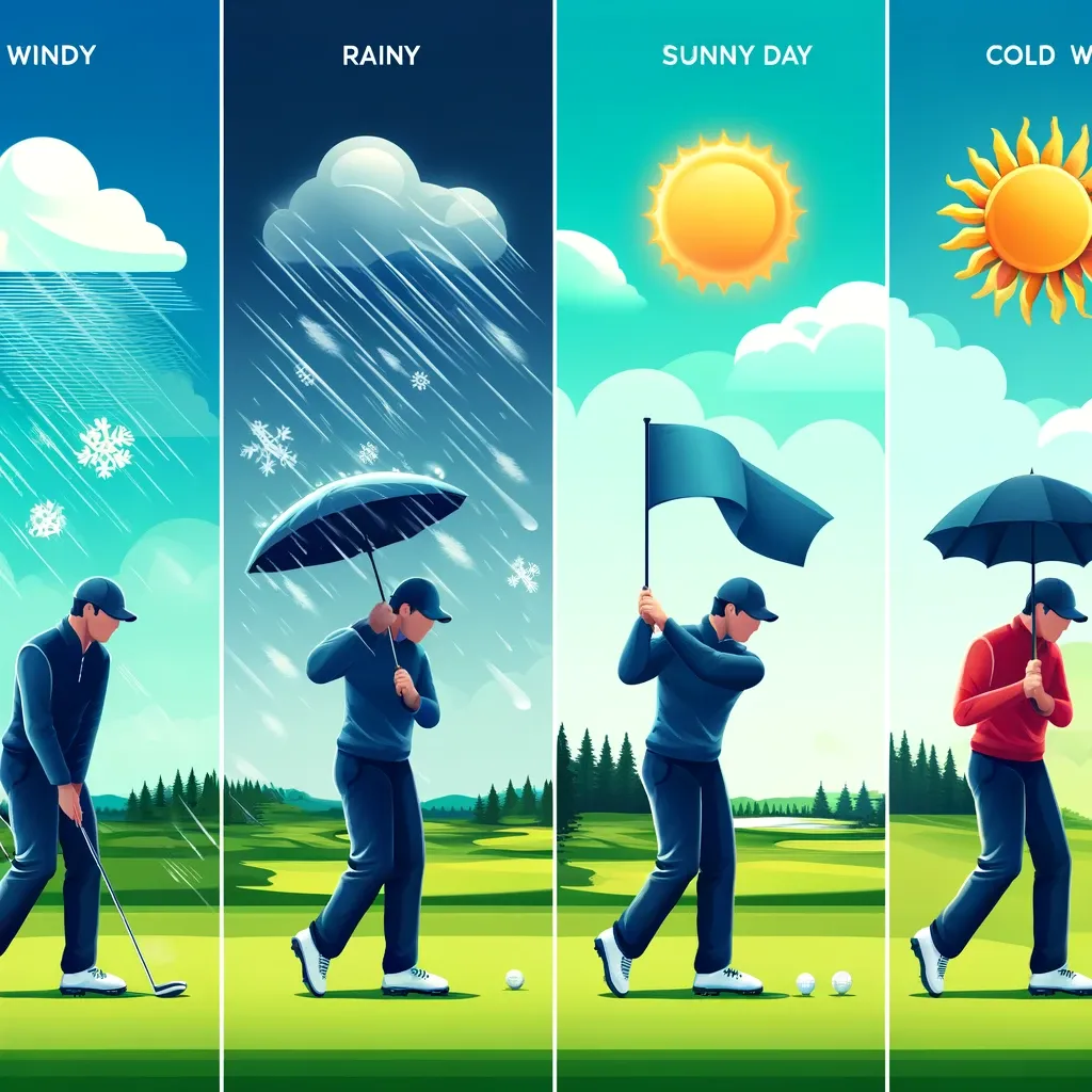 Adapting Your Golf Strategy to the Weather: Practical Tips for Wind, Rain, Heat and Cold