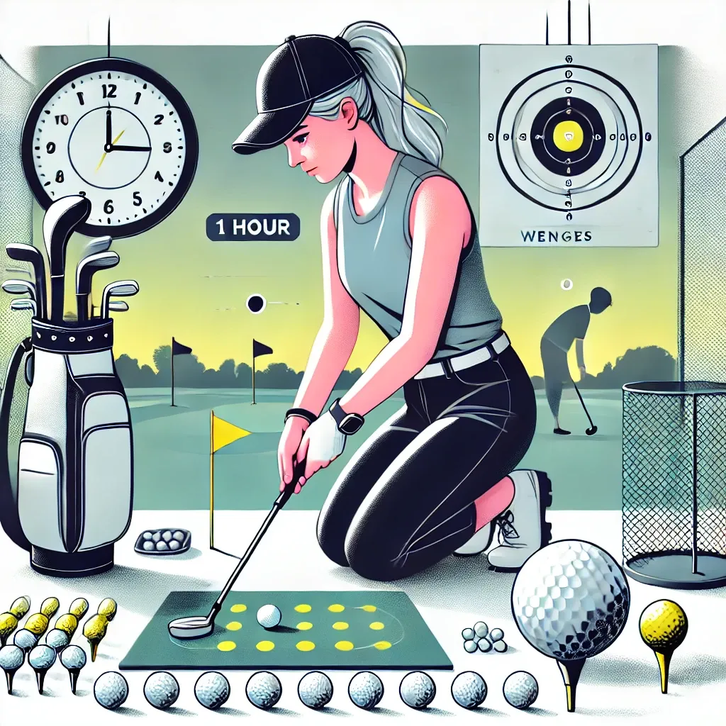 Maximize Your Driving Range Practice: A Simple 1h15 Structured Routine to Boost Golf Performance with Goal-Setting and Efficient Exercise Distribution