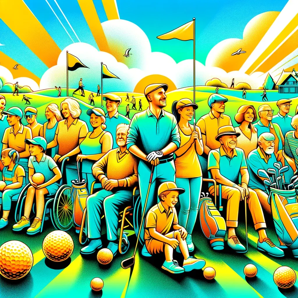 Golf for All Ages: Breaking Myths, Embracing Benefits, and Practical Tips to Improve Physical, Mental Health, and Social Well-Being Through Golf